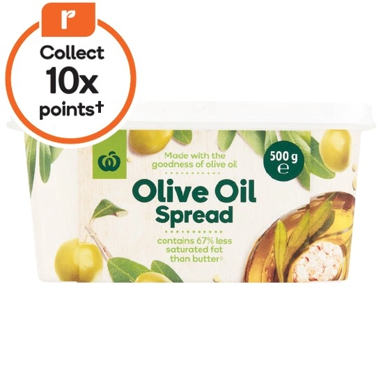 Woolworths Olive Oil Spread 500g