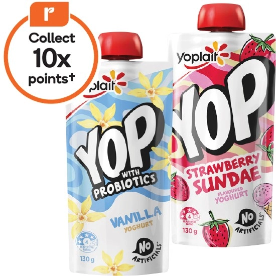 Yoplait YOP Yoghurt Pouch 130g