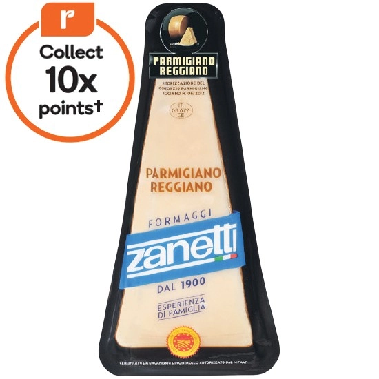 Zanetti Cheese Parmigiano Reggiano 200g – From the Deli