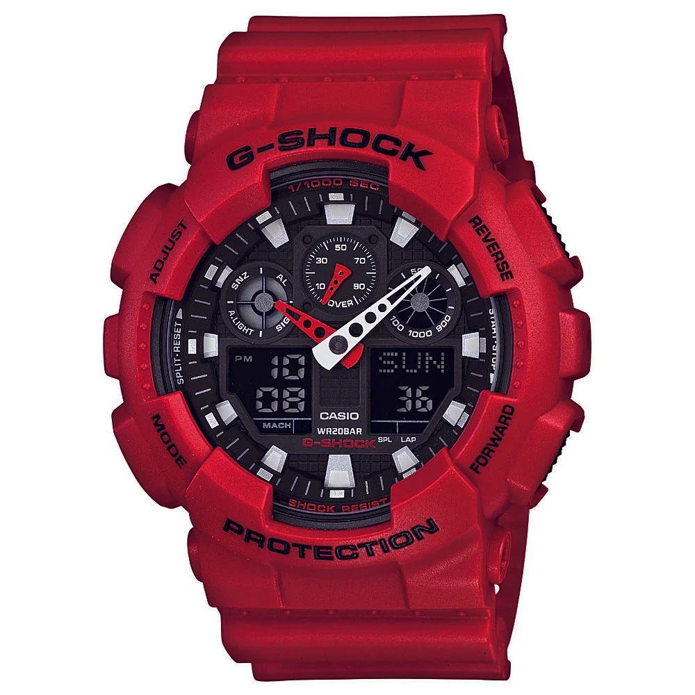 G-Shock GA100B-4A – Shiels Jewellers