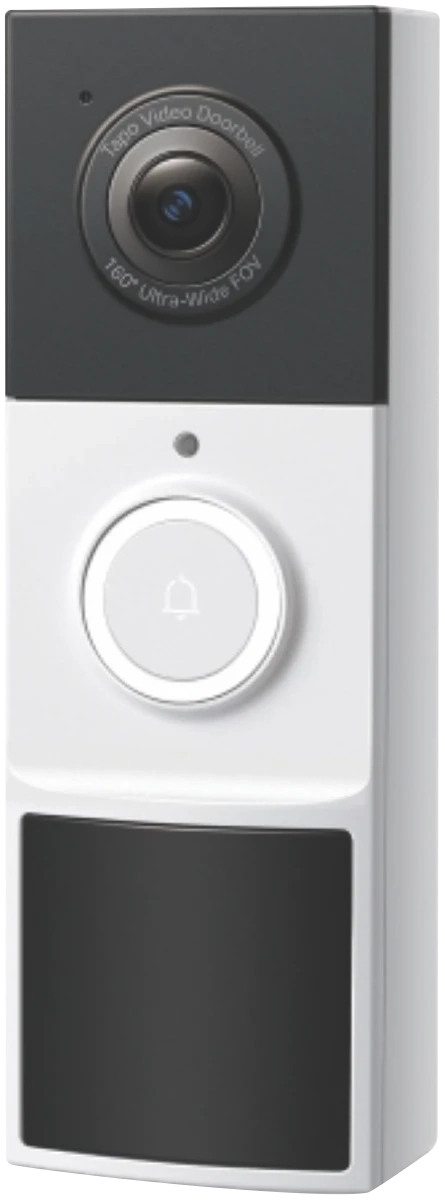 TP-LINK 2K 3MP Wireless Video Doorbell w/Chime