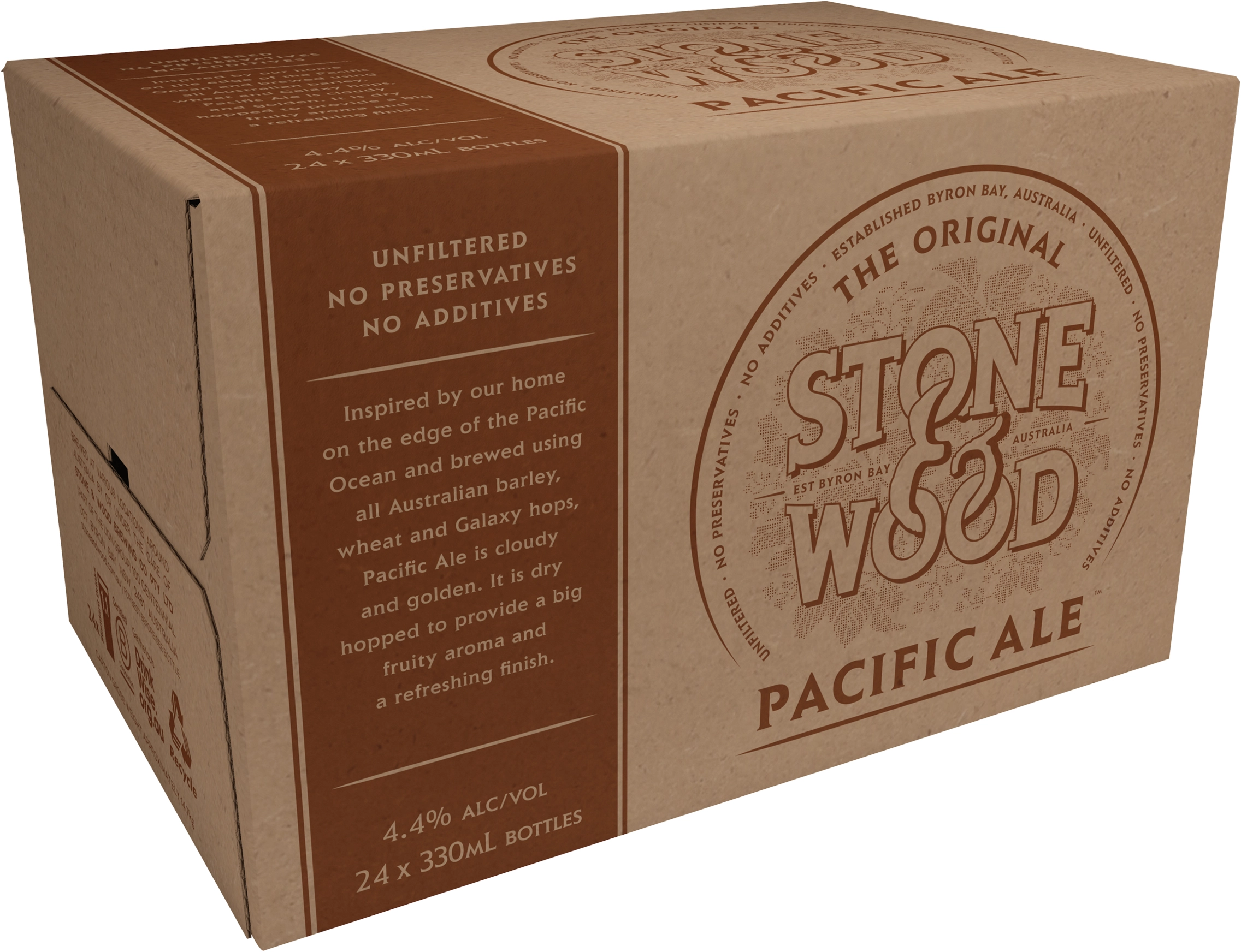 Stone & Wood Paciﬁc Ale Bottles 24x330ml