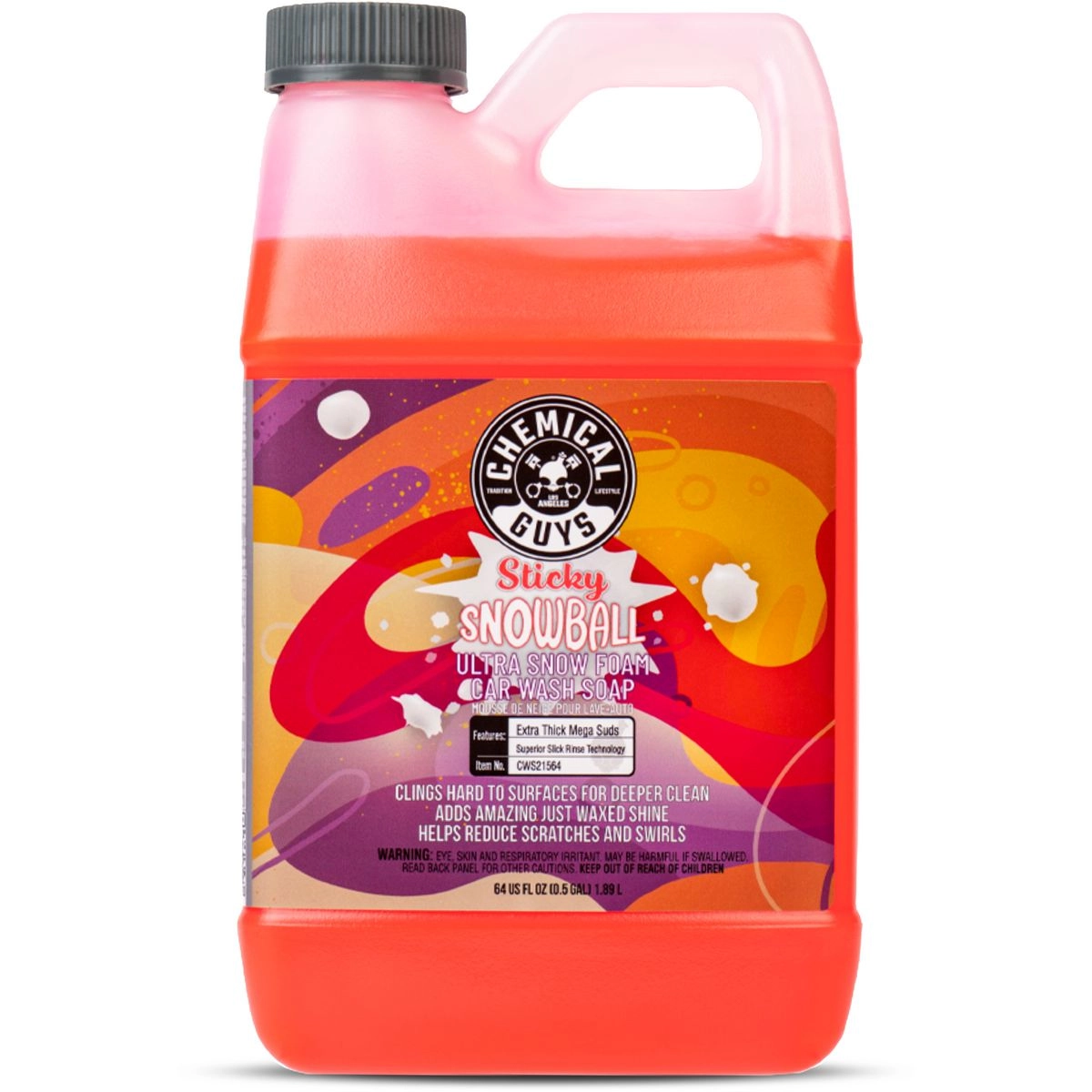 Chemical Guys Sticky Snowball Ultra Snow Foam 1.89L - CWS21564