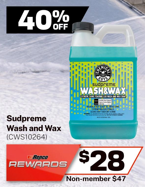 Chemical Guys Sudpreme Wash & Wax Car Wash Soap - CWS10264