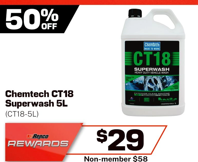 Chemtech CT18 Superwash 5L - CT18-5L