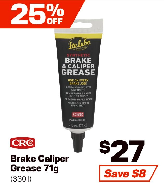 CRC Synthetic Brake & Caliper Grease 71g - 3301