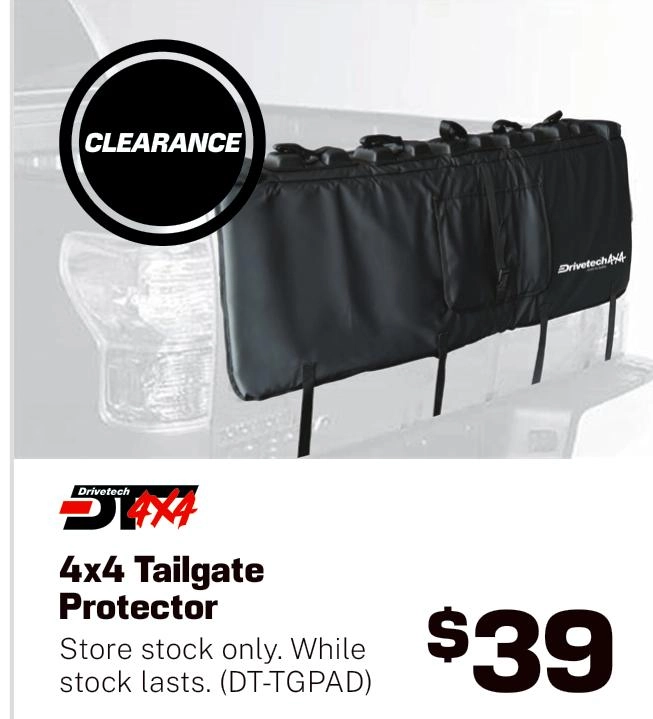 Drivetech 4x4 Tailgate Protector - DT-TGPAD