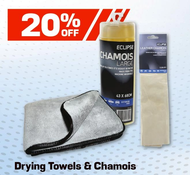 Eclipse Drying Towels & Chamois