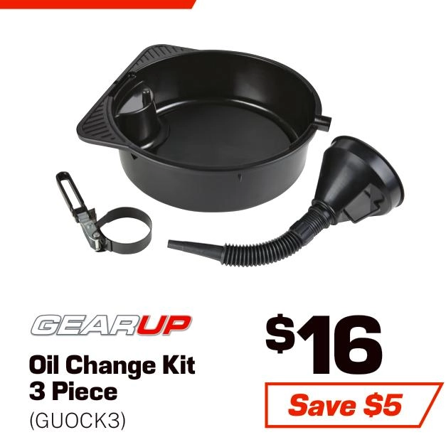 Gear Up 3pc Oil Change Kit - GUOCK3