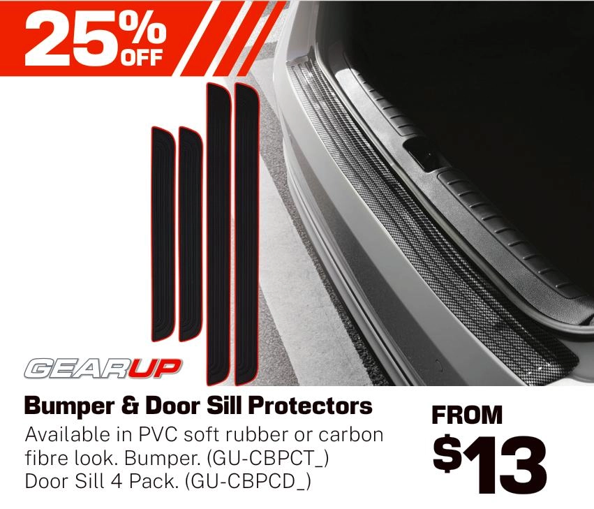 Gear Up Bumper & Door Sill Protectors