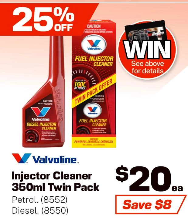 Injector Cleaner 350ml Twin Pack