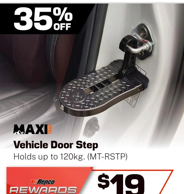 MaxiTrac Vehicle Door Step - MT-RSTP