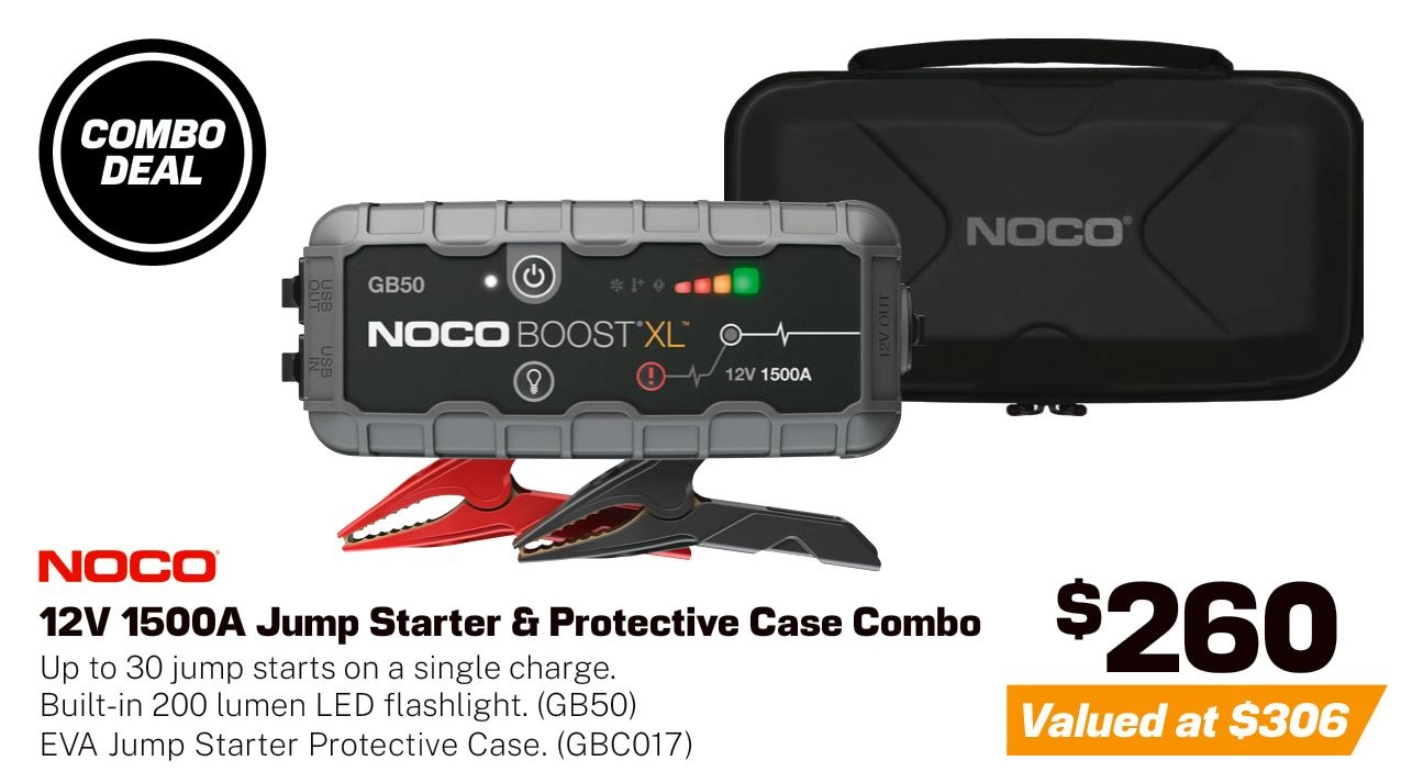 NOCO Boost 12V 1500A Jump Starter - GB50