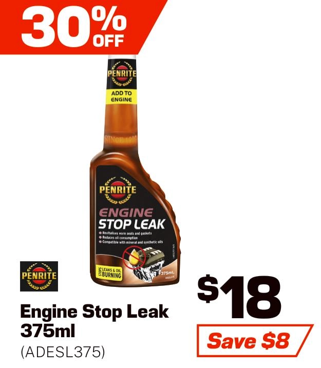 Penrite Engine Oil Stop Leak 375ml - ADESL375