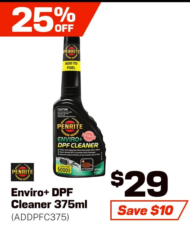 Penrite Enviro+ DPF Cleaner 375ml - ADDPFC375