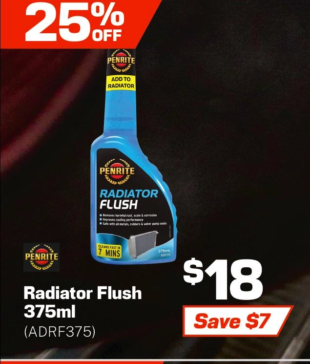 Penrite Radiator Flush Additive 375mL - ADRF375