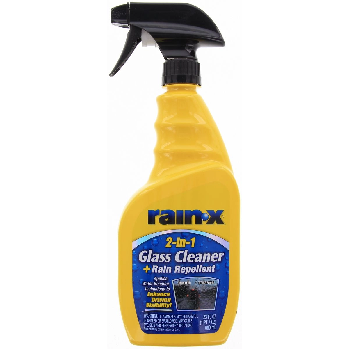 Rain-X 2-In-1 Glass Cleaner + Rain Repellent 680ml - 5071268