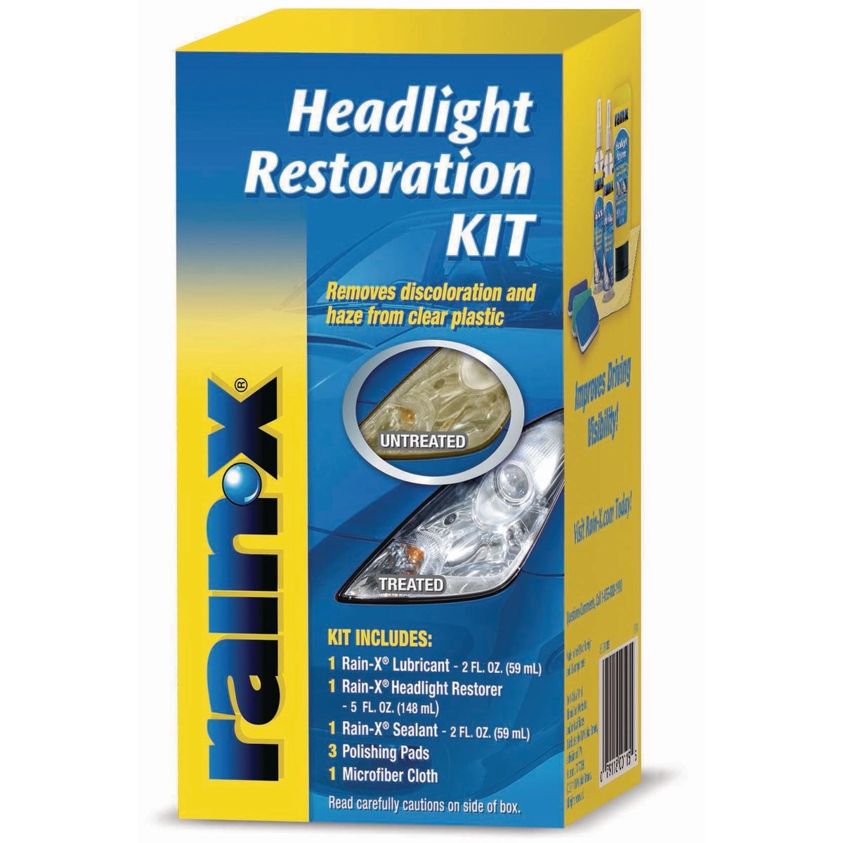 Rain-X Headlight Restoration Kit - 800001809