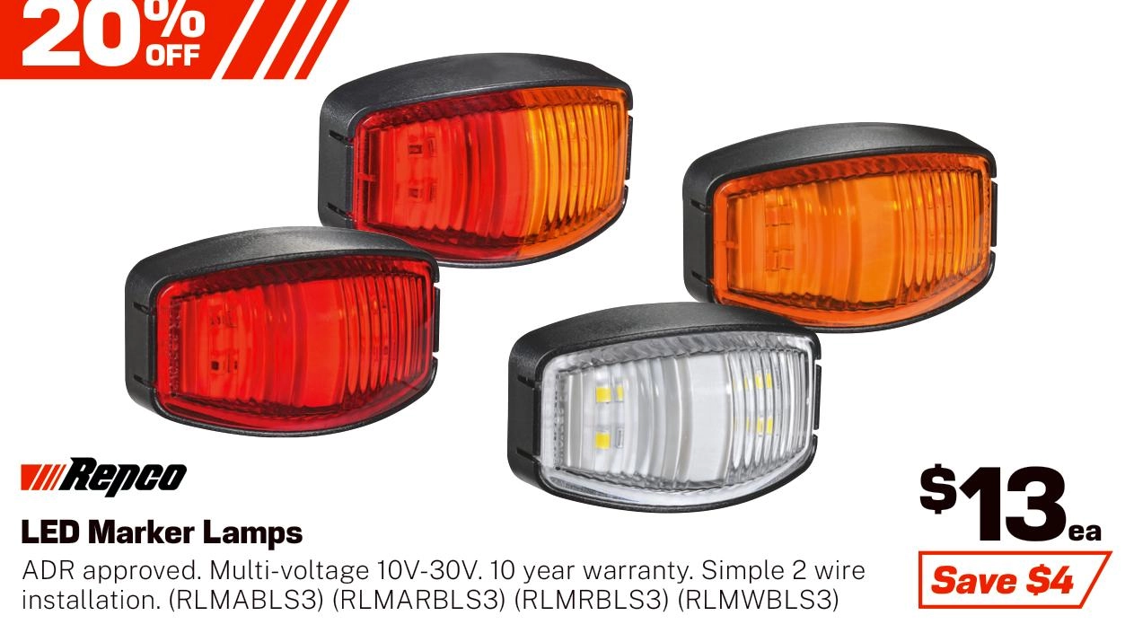 Repco LED Marker Lamps