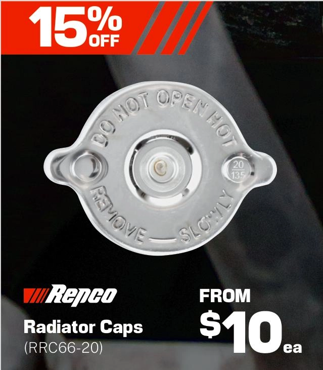 Repco Radiator Caps