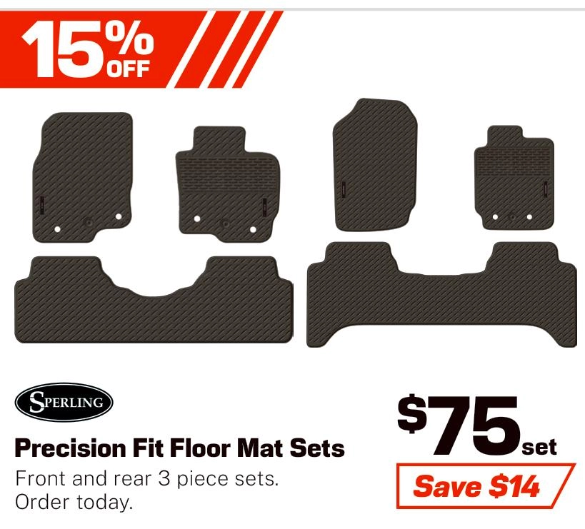 Sperling Precision Fit Floor Mat Sets