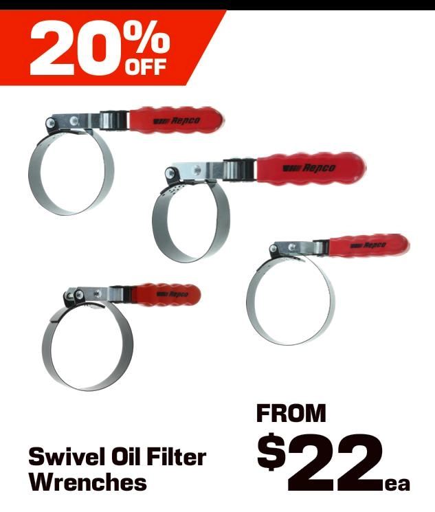 Swivel Oil Filter Wrenches