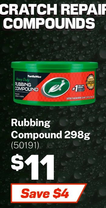 Turtle Wax Rubbing Compound 298g - 50191