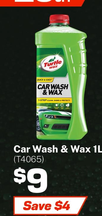 Turtle Wax Wash & Wax Car Wash 1Ltr - T4065