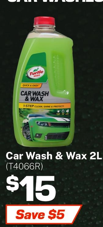 Turtle Wax Wash & Wax Car Wash 2Ltr - T4066R