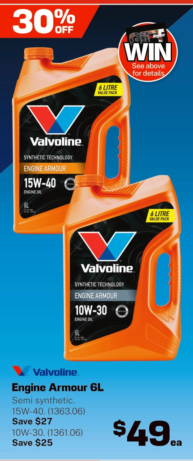 Valvoline Engine Armour 6L