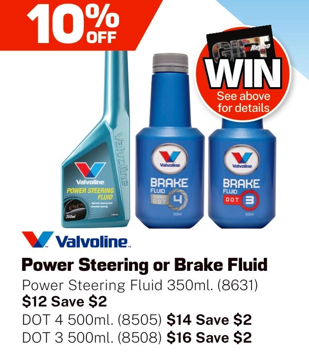 Valvoline Power Steering Fluid 350ml - 8631