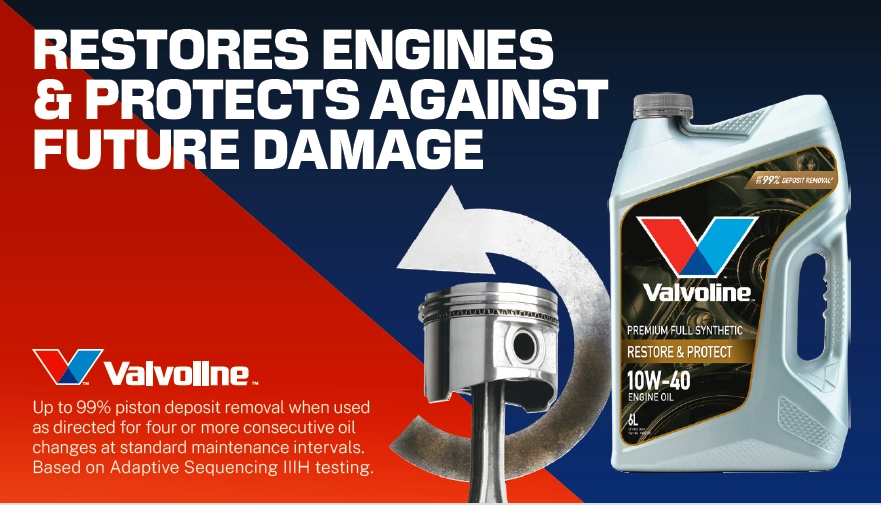 Valvoline Restore and Protect 10W-40 Engine Oil 6L