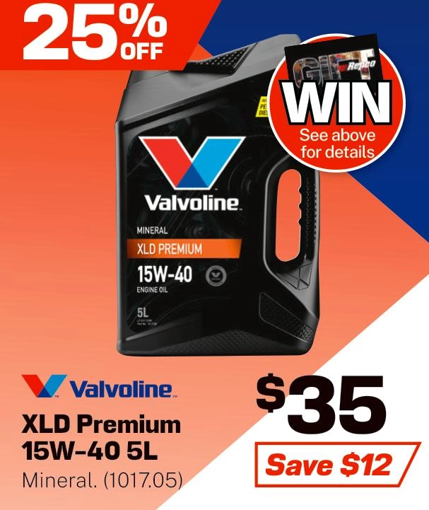 Valvoline XLD Premium 15W-40 Engine Oil 5L - 1017.05