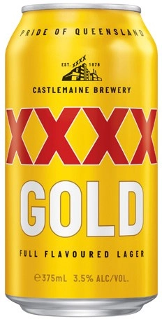 XXXX Gold 30 Can Block