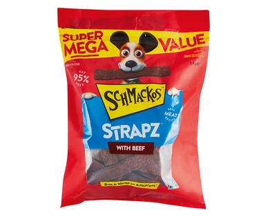 Schmackos Strapz with Beef 1kg 