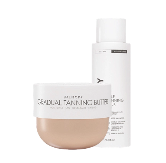 Bali Body Self Tanning Milk 200ml or Gradual Tanning Butter 225g