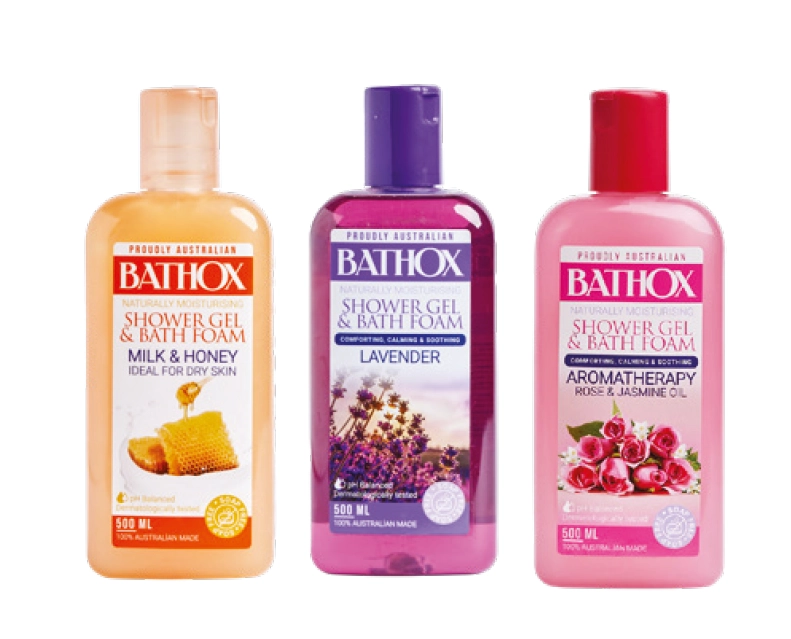 Bathox Shower Gel Range