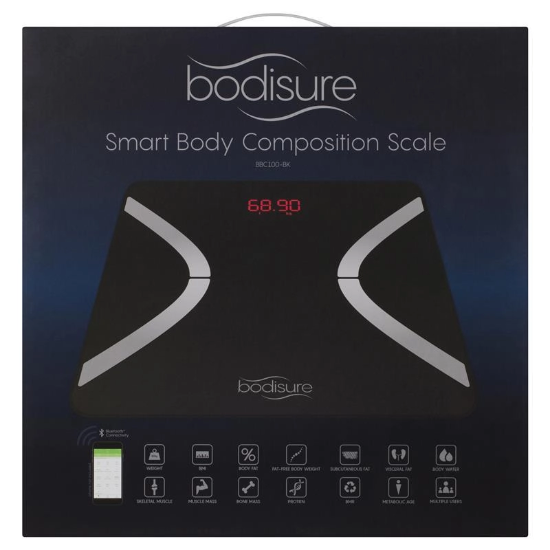 BodiSure Smart Body Composition Scale Black