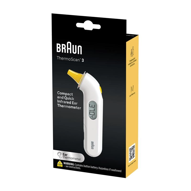 Braun Thermoscan 3 Ear Thermometer