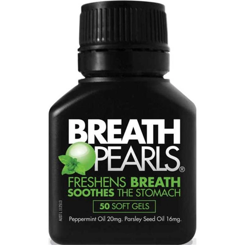 Breath Pearls Natural 50 Soft Gels