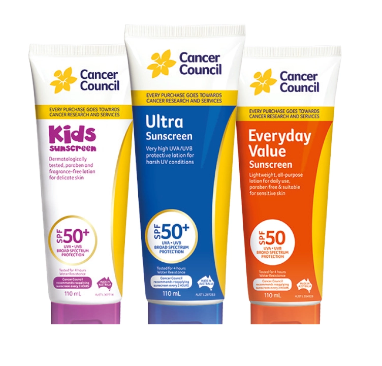 Cancer Council SPF 50+ 110ml Tube Range