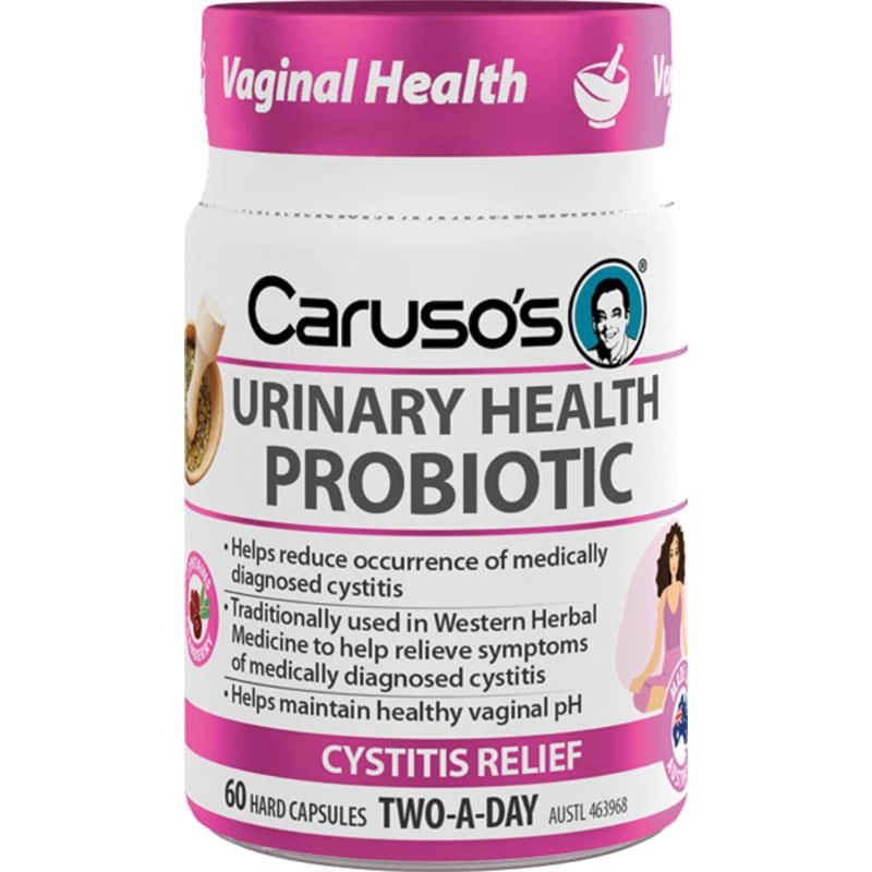 Caruso’s Urinary Health Probiotic 60 Hard Capsules