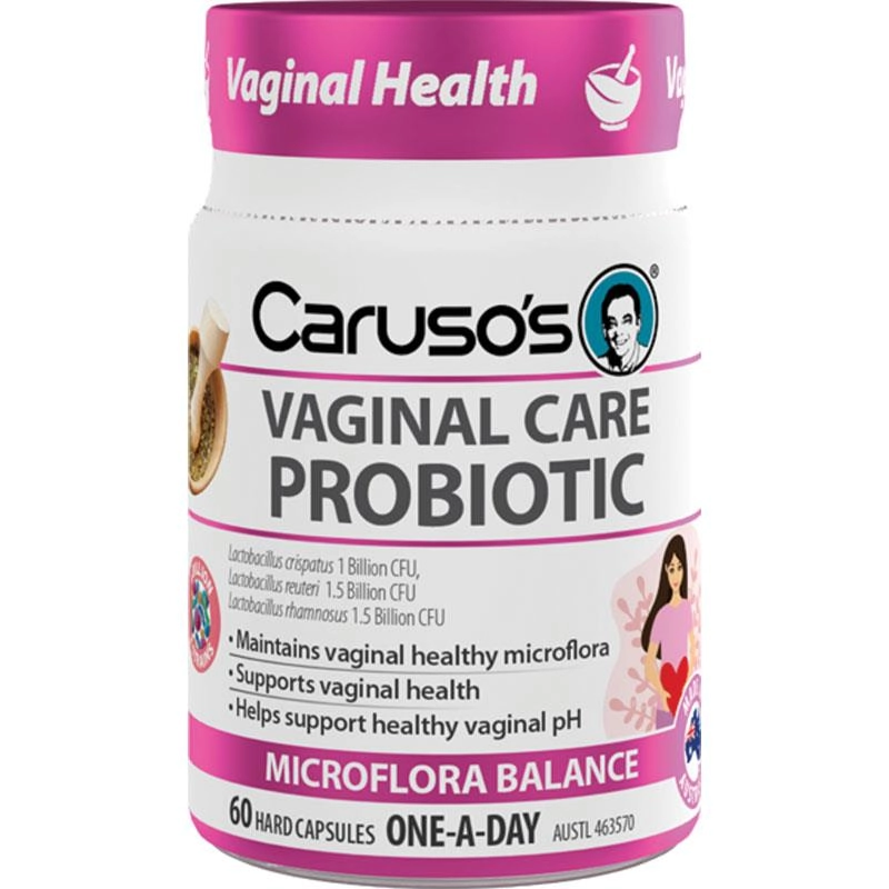 Caruso’s Vaginal Care Probiotic 60 Hard Capsules