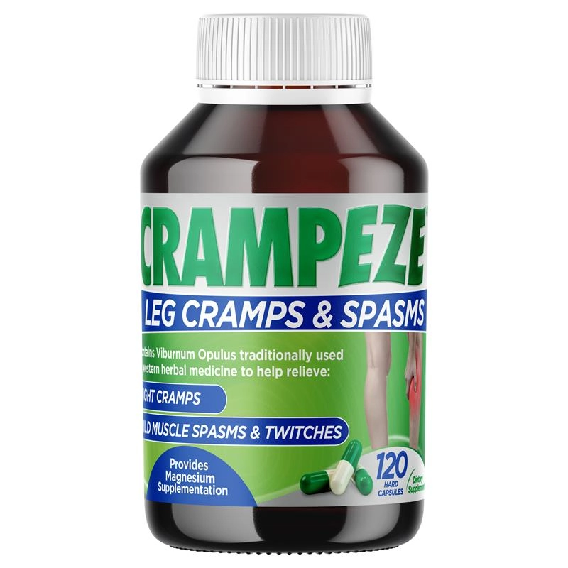 Crampeze Leg Cramps & Spasms 120 Hard Capsules