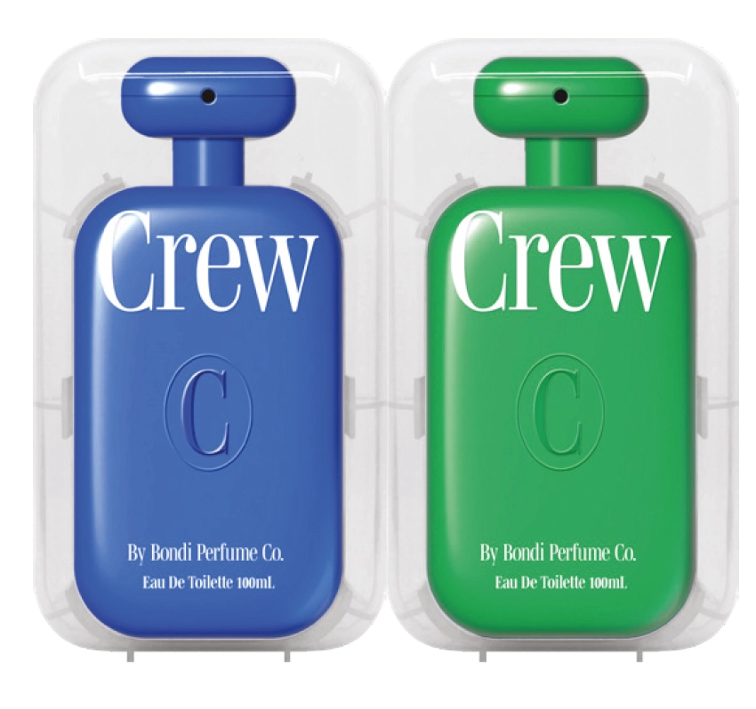 CREW By Bondi Perfume Co. Blue or Green 100ml edt