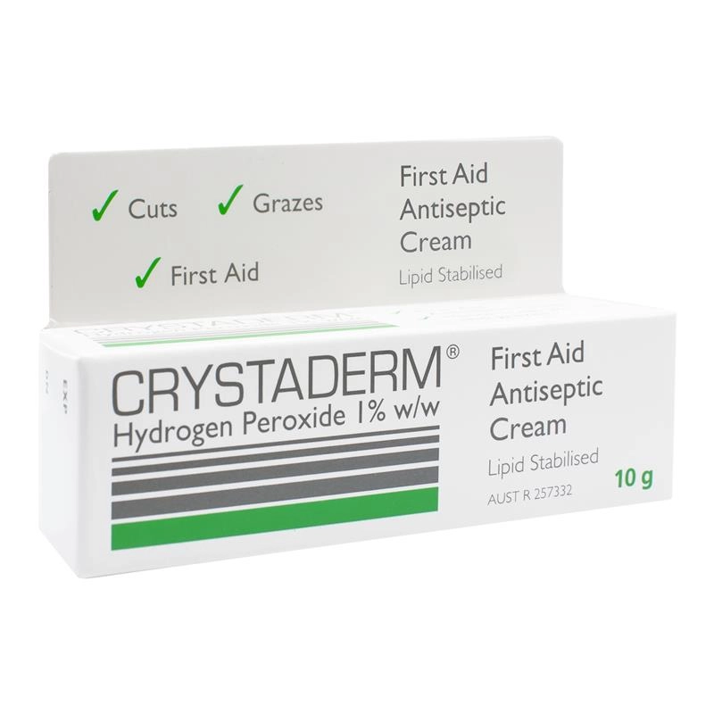 Crystaderm First Aid Antiseptic Cream 10g