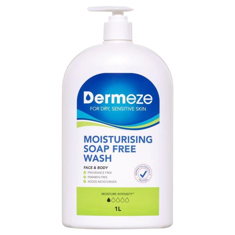 Dermeze Moisturising Soap Free Wash 1L