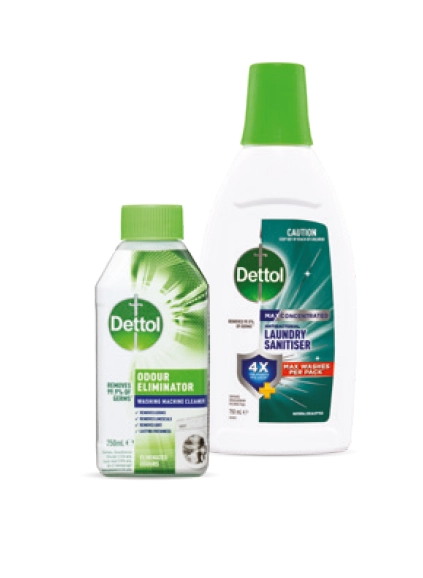 Dettol Laundry Sanitiser Concentrate Washing Machine Cleaner 750ml or 250ml