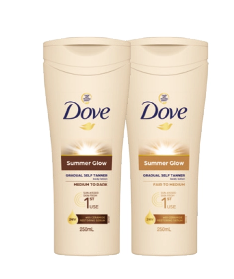 Dove Summer Glow Range