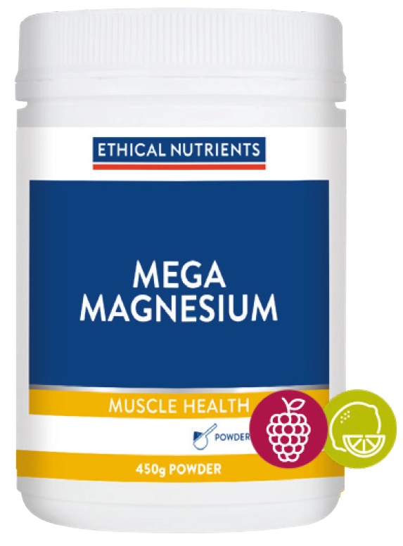 Ethical Nutrients Mega Magnesium 450g Assorted Variants